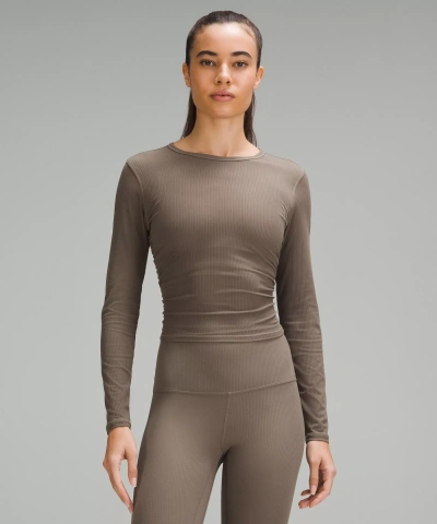 Lululemon All It Takes Ribbed Nulu Long-sleeve Shirt