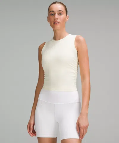 Lululemon All It Takes Ribbed Nulu Tank Top In Neutral