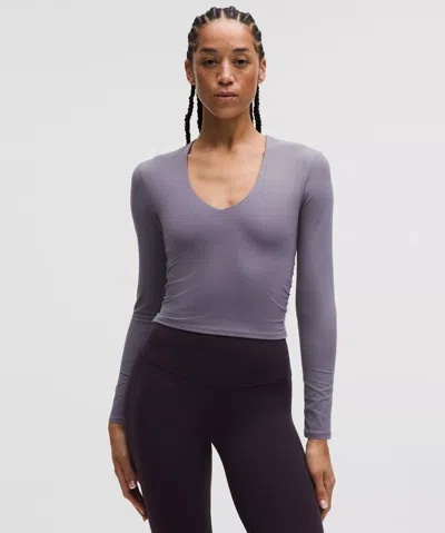 Lululemon All It Takes Ribbed Nulu V-neck Long-sleeve Shirt