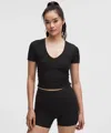 Lululemon All It Takes Ribbed Nulu V-neck T-shirt