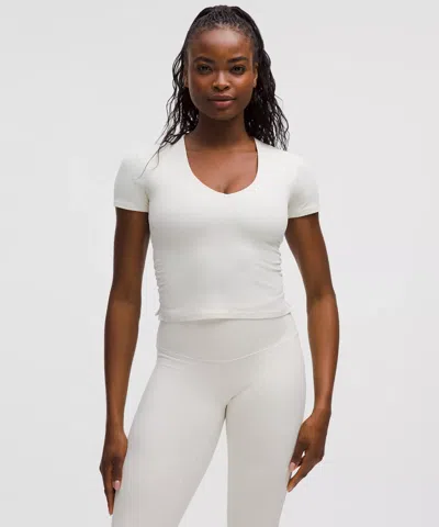 Lululemon All It Takes Ribbed Nulu V-neck T-shirt