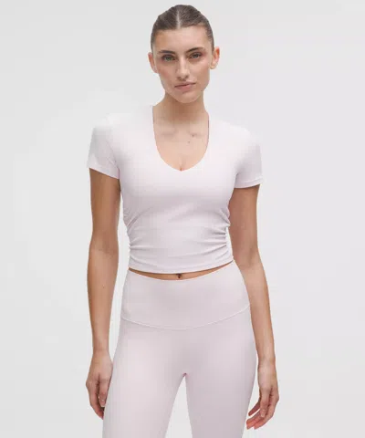Lululemon All It Takes Ribbed Nulu V-neck T-shirt