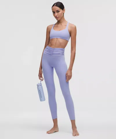 Lululemon All It Takes Ruched-waist Tight 25" In Blue