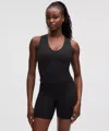 Lululemon All It Takes V-neck Tank Top Light Support, B–d Cup In Black