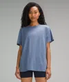 Lululemon All Yours Cotton T-shirt In Blue