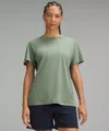 Lululemon All Yours Cotton T-shirt In Green