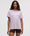 Lululemon All Yours Cotton T-shirt In Pink