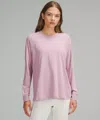 Lululemon All Yours Long-sleeve Shirt In Pink