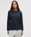Lululemon All Yours Long-sleeve Shirt In Blue