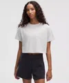 Lululemon All Yours Organic Cotton Cropped T-shirt