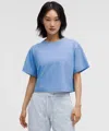 Lululemon All Yours Organic Cotton Cropped T-shirt