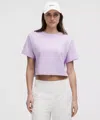Lululemon All Yours Organic Cotton Cropped T-shirt