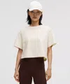 Lululemon All Yours Organic Cotton Cropped T-shirt