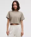 Lululemon All Yours Organic Cotton Cropped T-shirt
