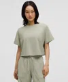 Lululemon All Yours Organic Cotton Cropped T-shirt