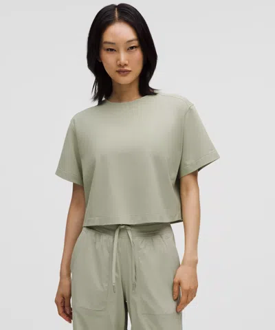 Lululemon All Yours Organic Cotton Cropped T-shirt