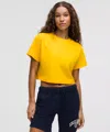 Lululemon All Yours Organic Cotton Cropped T-shirt