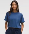 Lululemon All Yours Organic Cotton Cropped T-shirt