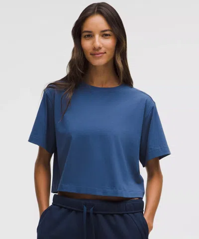 Lululemon All Yours Organic Cotton Cropped T-shirt