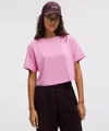 Lululemon All Yours Organic Cotton Cropped T-shirt