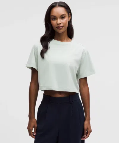 Lululemon All Yours Organic Cotton Cropped T-shirt