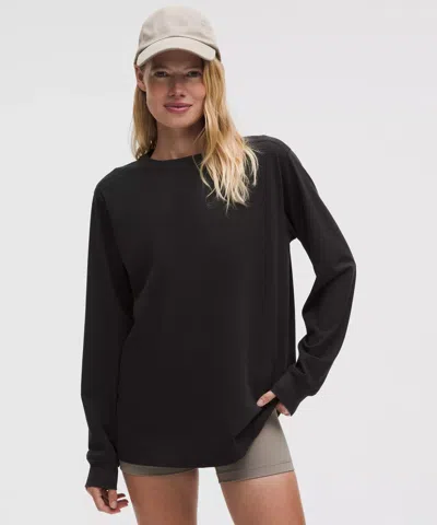 Lululemon All Yours Organic Cotton Long-sleeve Shirt