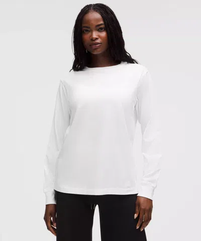 Lululemon All Yours Organic Cotton Long-sleeve Shirt