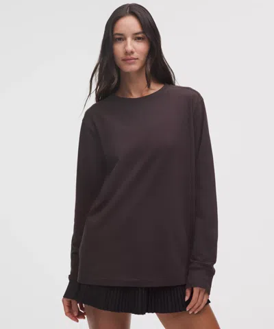 Lululemon All Yours Organic Cotton Long-sleeve Shirt