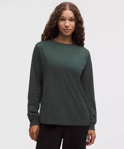Lululemon All Yours Organic Cotton Long-sleeve Shirt