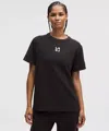 Lululemon All Yours Organic Cotton T-shirt In Black
