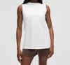 Lululemon All Yours Organic Cotton Tank In Light Ivory In White