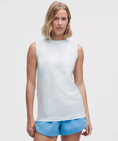 Lululemon All Yours Organic Cotton Tank Top In White