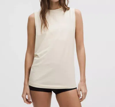 LULULEMON ALL YOURS TANK TOP IN LIGHT IVORY
