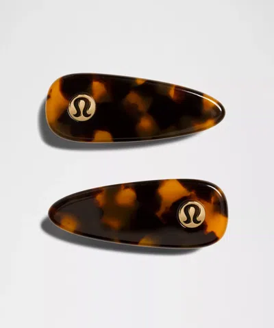 Lululemon Alligator Hair Clips 2 Pack In Multi