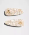 Lululemon Alligator Hair Clips 2 Pack In Multi