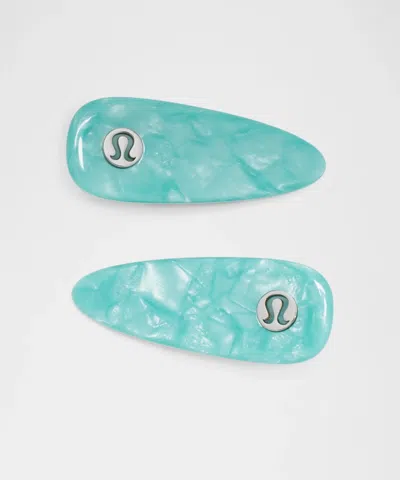 Lululemon Alligator Hair Clips 2 Pack