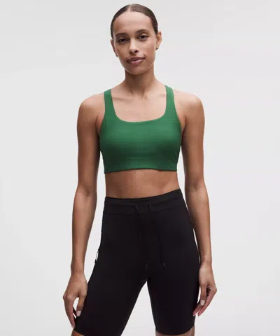 Lululemon All-time Hero Ribbed Sports Bra In Multi