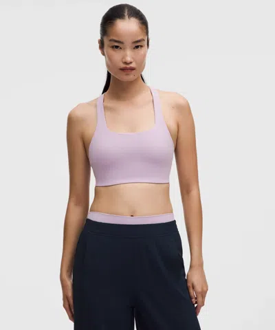 Lululemon All-time Hero Sports Bra In Pink
