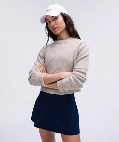 Lululemon Alpaca Wool-blend Cropped Sweater
