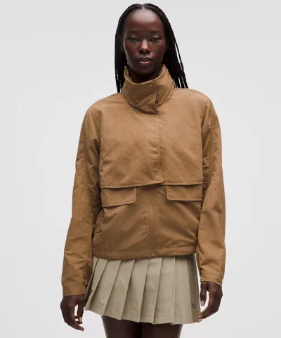 Lululemon Always Effortless Classic-fit Jacket In Brown
