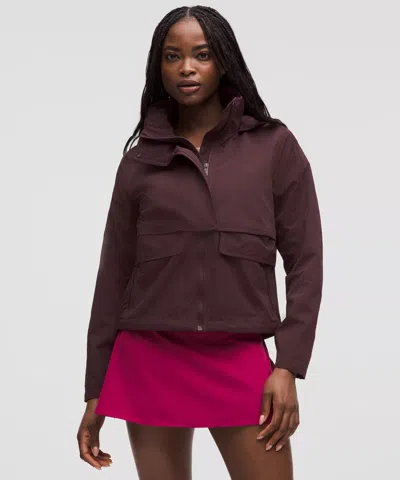 Lululemon Always Effortless Jacket In Burgundy