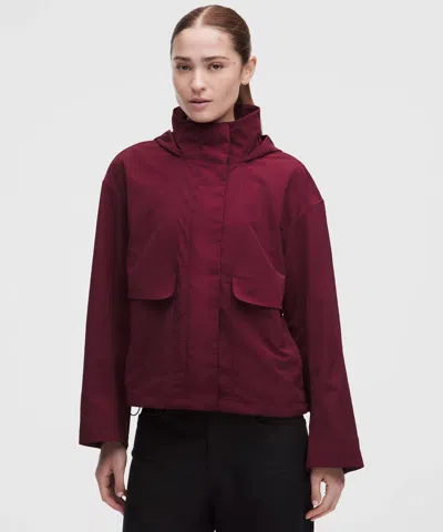 Lululemon Always Effortless Jacket In Burgundy