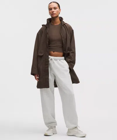 Lululemon Always Effortless Long Jacket In Brown