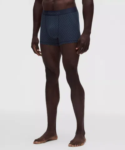 Lululemon Always In Motion Boxer Brief 3" In Blue
