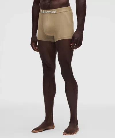Lululemon Always In Motion Boxer Brief 3" In Yellow