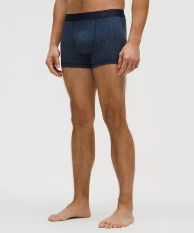 Lululemon Always In Motion Boxer Brief 3" In Blue