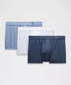 Lululemon Always In Motion Boxer Briefs 3" 3 Pack