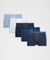 Lululemon Always In Motion Boxer Briefs 3" 5 Pack