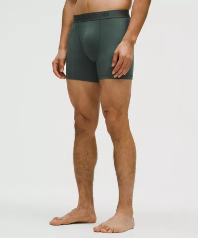 Lululemon Always In Motion Boxer 5" In Green