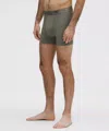 Lululemon Always In Motion Boxer 5" In Green